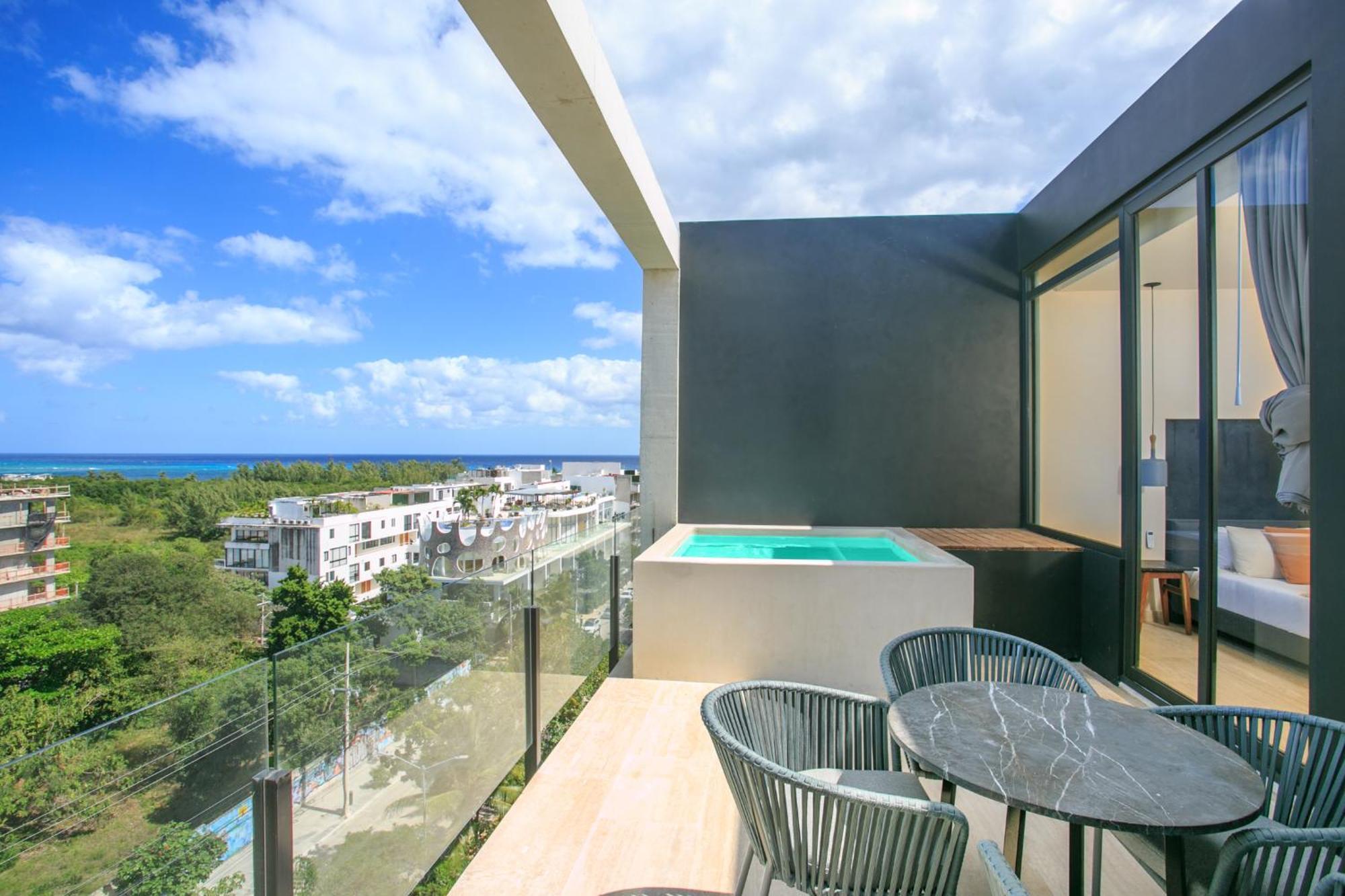 Ceren Luxury Apartments At Fifth Avenue By Spot Rentals Playa del Carmen Ngoại thất bức ảnh